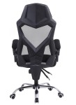 Fotel Gamingowy Yoda Black do biura, wentylowany 