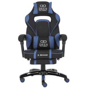 Fotel Gamingowy DEUS X-Stream Blue z tkaniny