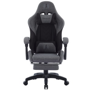 Fotel Gamingowy Infini ThrustX z podnóżkiem Dark Gray OUTLET 014